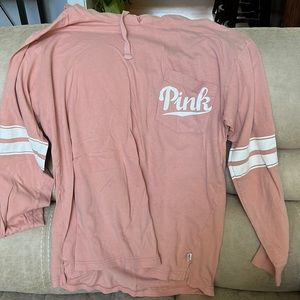 PINK Hooded T-shirt